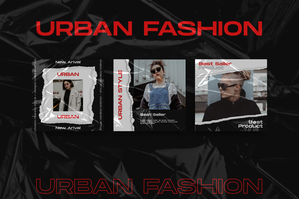 Urban Story & Feed Instagram Templat, a Social Media Template by Inkofert (Photo 5 of 11)