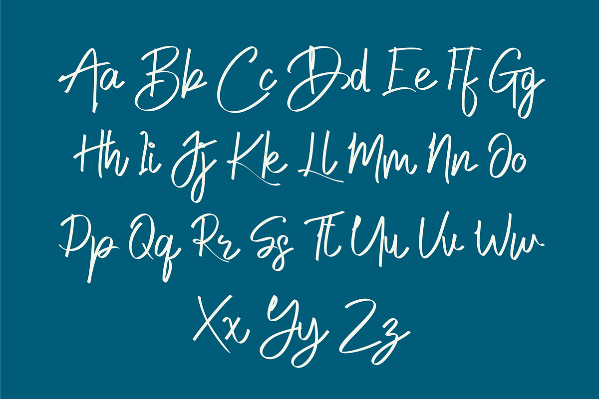 Gentle Dad Font, a Script Font by Helotype (Photo 2 of 8)
