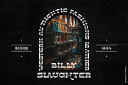The BUCKAROOZ, a Serif Font by inumocca_type (Thumbnail 2 of 11)