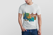 Famous cities-94 illustrations-01156, an Illustration by canve (Thumbnail 8 of 8)