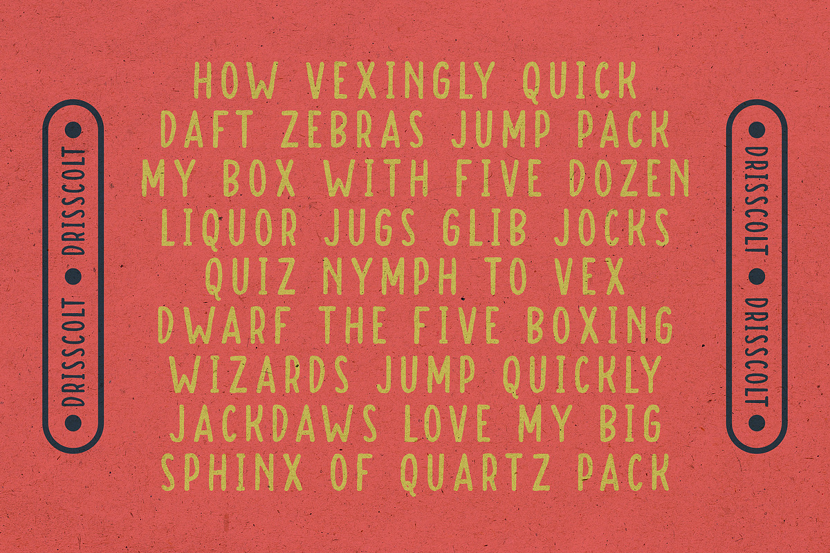 Drisscolt - Hand Lettered Font, a Handwritten Font by Morand Union (Photo 4 of 8)