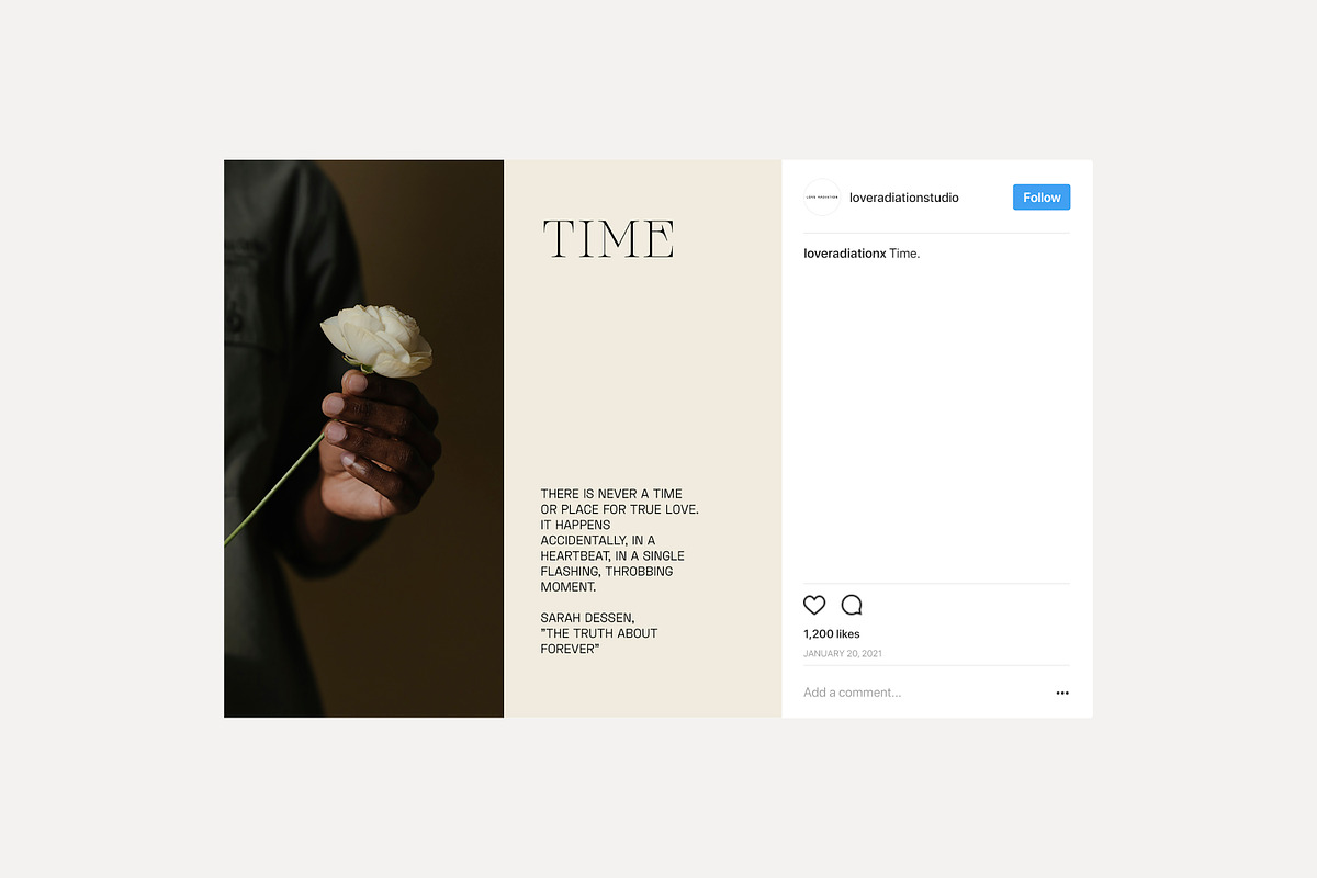 CANVA PS Instagram Templates Posts, a Social Media Template by Love Radiation Studio (Photo 10 of 18)