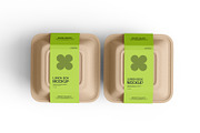 Takeout Kraft Container Mockup, a Packaging Mockup by Ram Studio LLC (Thumbnail 9 of 16)