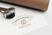 36 Restaurant Logos and Badges, a Branding & Logo Template by Vasya Kobelev (Thumbnail 19 of 20)