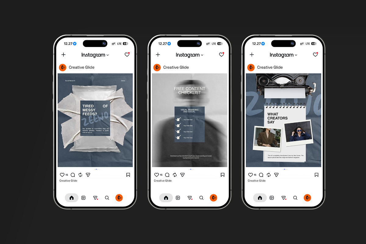 Zeewo - Social Media Template, a Social Media Template by Creative Glide (Photo 2 of 10)