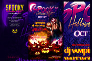 Spooky Halloween Night Flyer, a Flyer Template by InTheSky15 (Thumbnail 1 of 2)