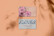 QUALIRVEY fanky curvy font, a Script Font by CHIMERA (Thumbnail 8 of 9)
