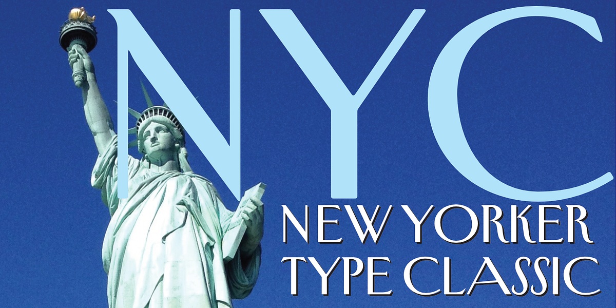 New Yorker Type Classic, a Serif Font by Wiescher-Design (Photo 1 of 8)