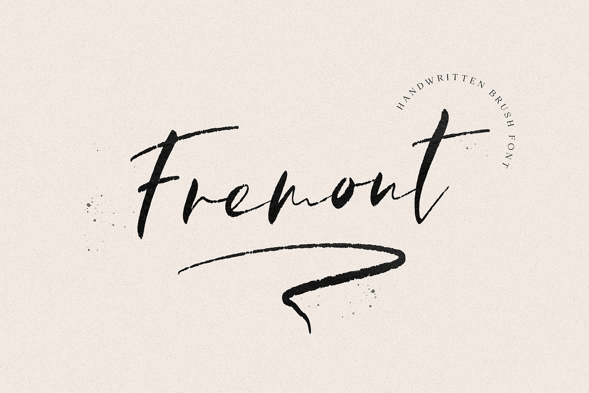Fremont, a Script Font by Larin Type Co. (Photo 1 of 9)