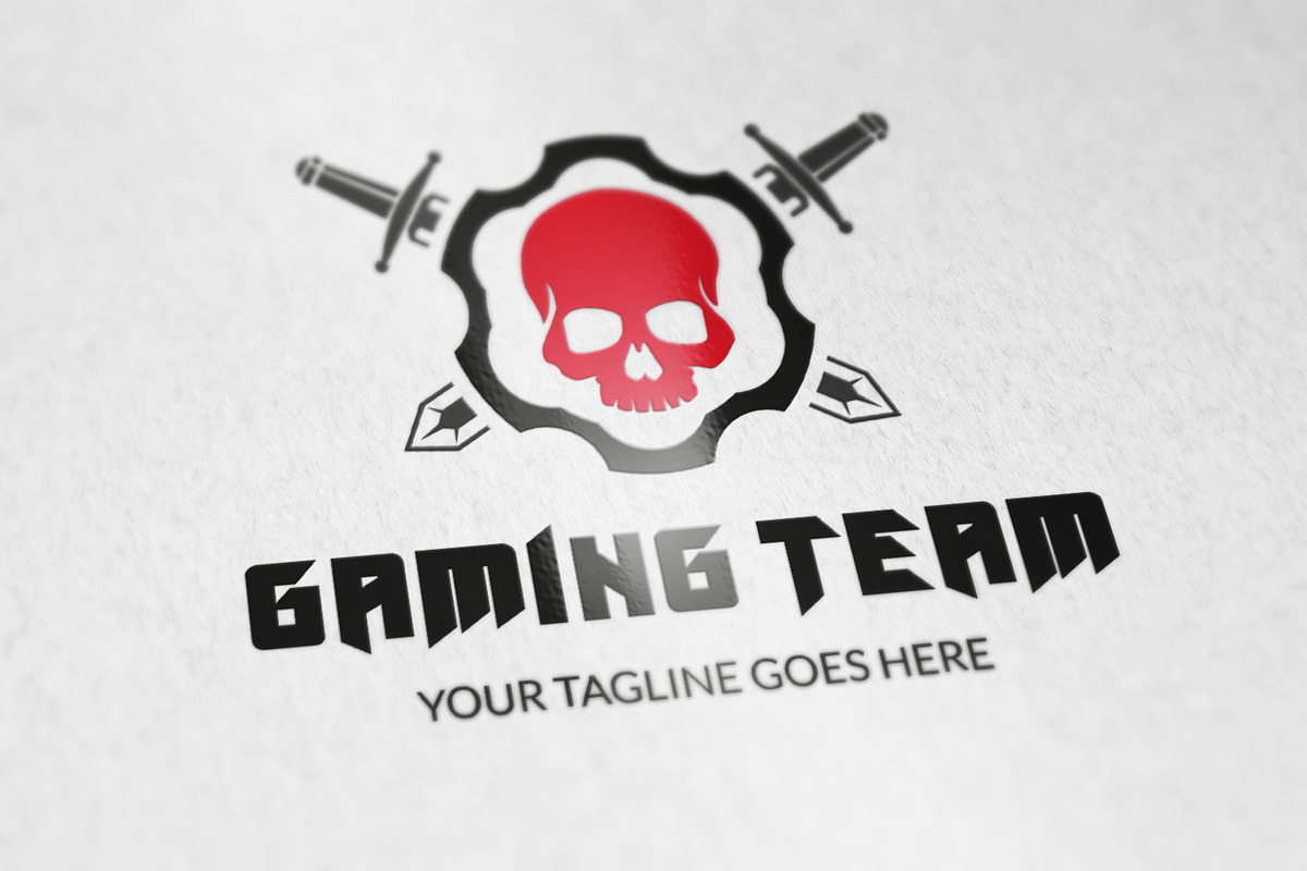 Gaming Team logo v1, a Branding & Logo Template by vectorlogos89 (Photo 1 of 2)