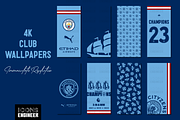 Man City Theme Pack | Home Kit, an Icon by IconsEngineer (Thumbnail 7 of 11)