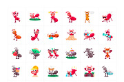Ant Cartoon Stickers Pack, an Emoji Icon by Vectors Market (Thumbnail 5 of 6)