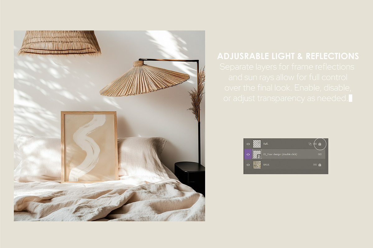 BLACK & WOOD | 32 Frame mockup set, a Household Mockup by SCHÉRI (Photo 5 of 14)