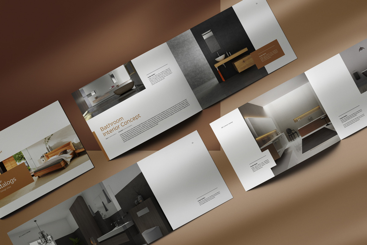 Interior Design Catalogs, a Brochure Template by adekfotografia