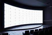 Curved Conference Screen Mockup, an Advertising Mockup by graphypix (Thumbnail 3 of 4)