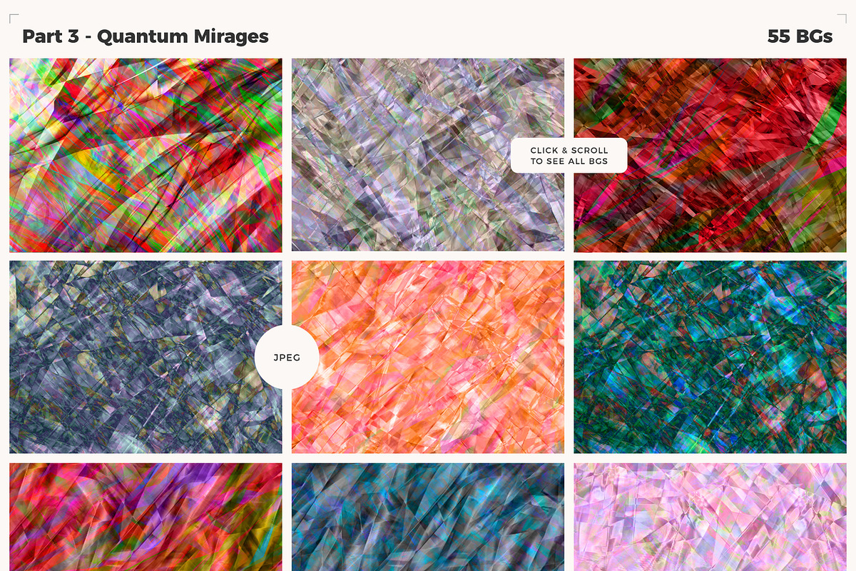 Hyperspace: 275 Abstract Backgrounds, a Texture Graphic by Digital Space (Photo 13 of 16)