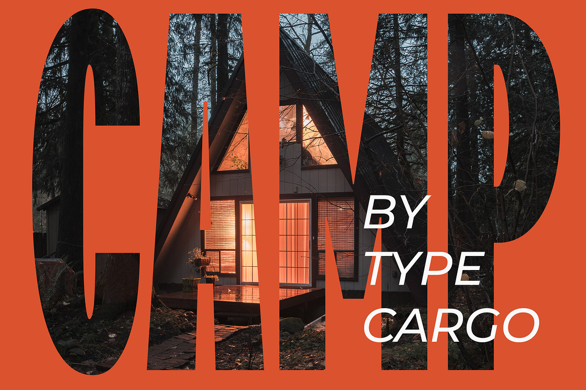 CAMP Display Font