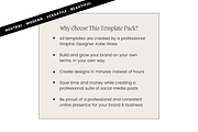 Social Media Business Canva Template, a Social Media Template by Rise and Roar Design (Thumbnail 5 of 6)