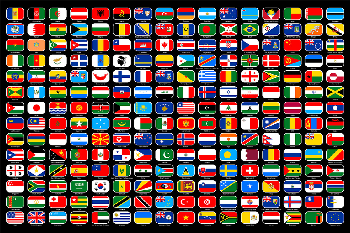 Flags of the world, a Graphic by Volyk (Photo 1 of 6)