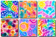 Colorful Tie Dye Seamless Patterns, a Pattern Graphic by designcity5 (Thumbnail 5 of 5)