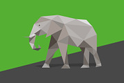 Wild animals in low poly style, an Animal Illustration by Volkan Aydemir (Thumbnail 7 of 12)