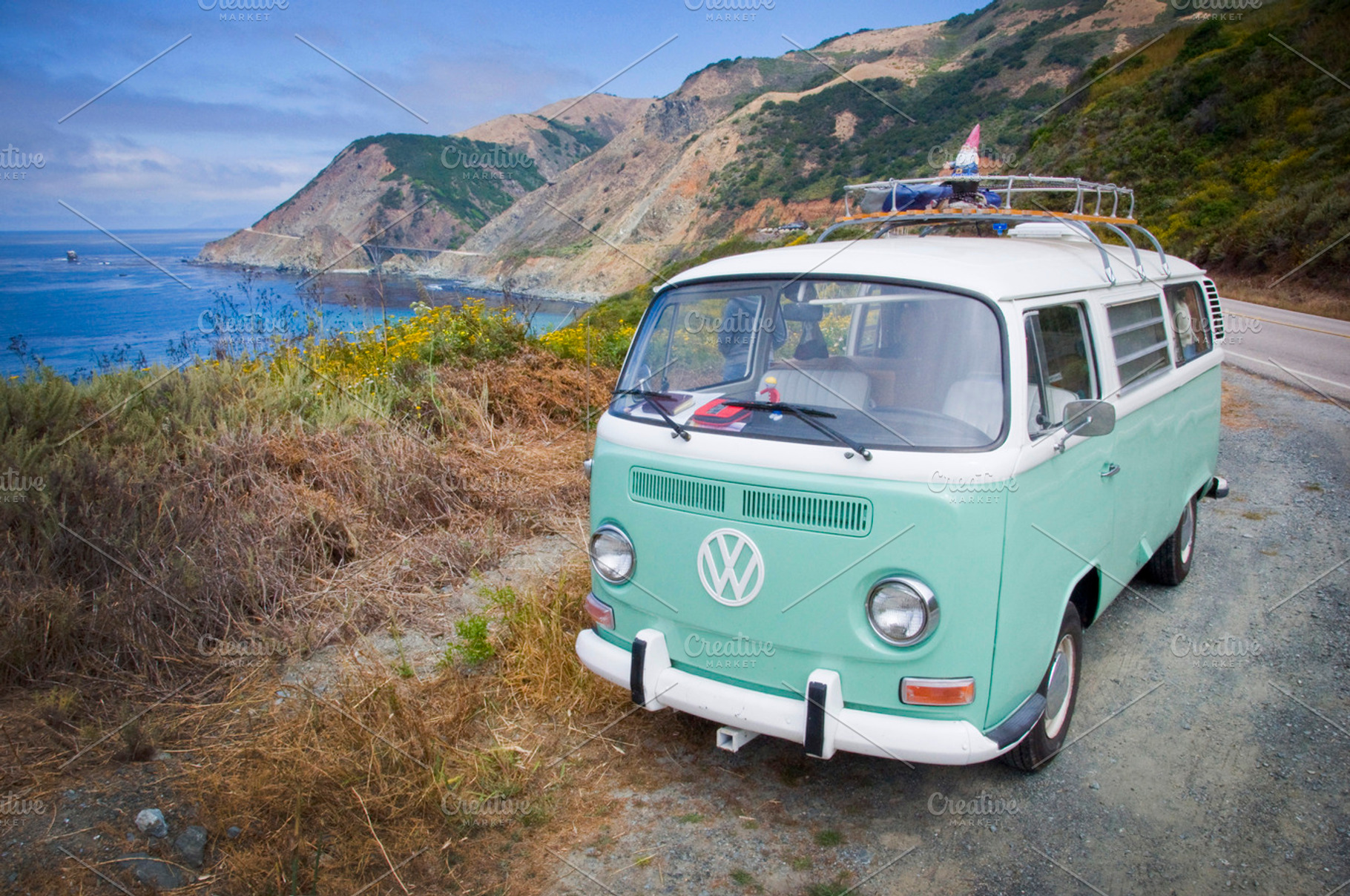 Vintage Vw Bus Pc1
