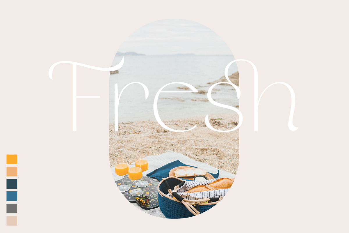 Murina Elegant Display Font, a Sans Serif Font by Siwox Studios (Photo 5 of 14)