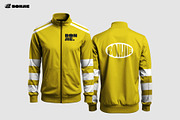 Track Jacket Mockup, a Hoody Mockup by Pipello Grafik (Thumbnail 2 of 3)