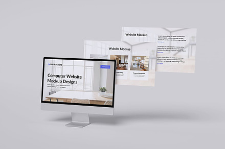 iMac Screen Mockup