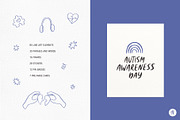 Autism Awareness Hand Drawn Set, an Object Graphic by Alena Koval (Thumbnail 2 of 11)
