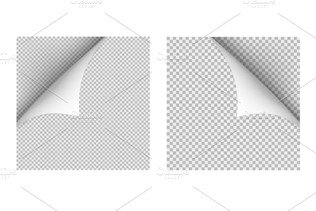 Curled corner of paper, a Texture Graphic by majcot (Photo 2 of 3)
