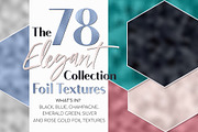 The Elegant Foil Textures Collection, a Texture Graphic by U + Me Studio (Thumbnail 1 of 10)