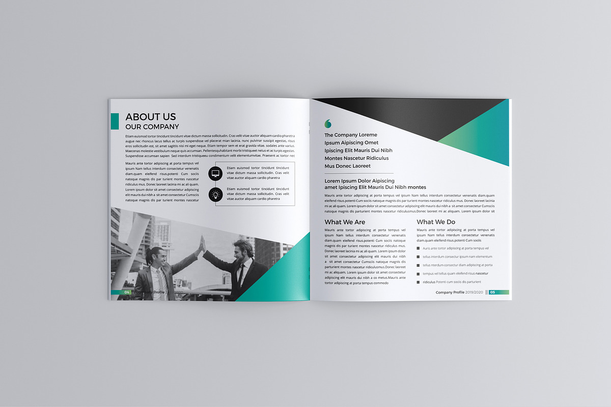 Square Brochure Design 01, a Brochure Template by JanySultana (Photo 3 of 14)