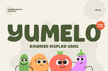 Yumelo Rounded Sans Typeface Font