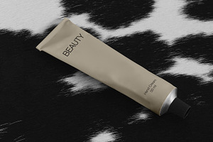 Cosmetic Tube Mockup Hand Cream