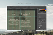 Restaurant Food Menu Template Design, a Print Template by BigWeek (Thumbnail 5 of 5)