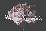 The Memorie Font DUO & Doodle, a Script Font by Artstudio (Thumbnail 6 of 13)