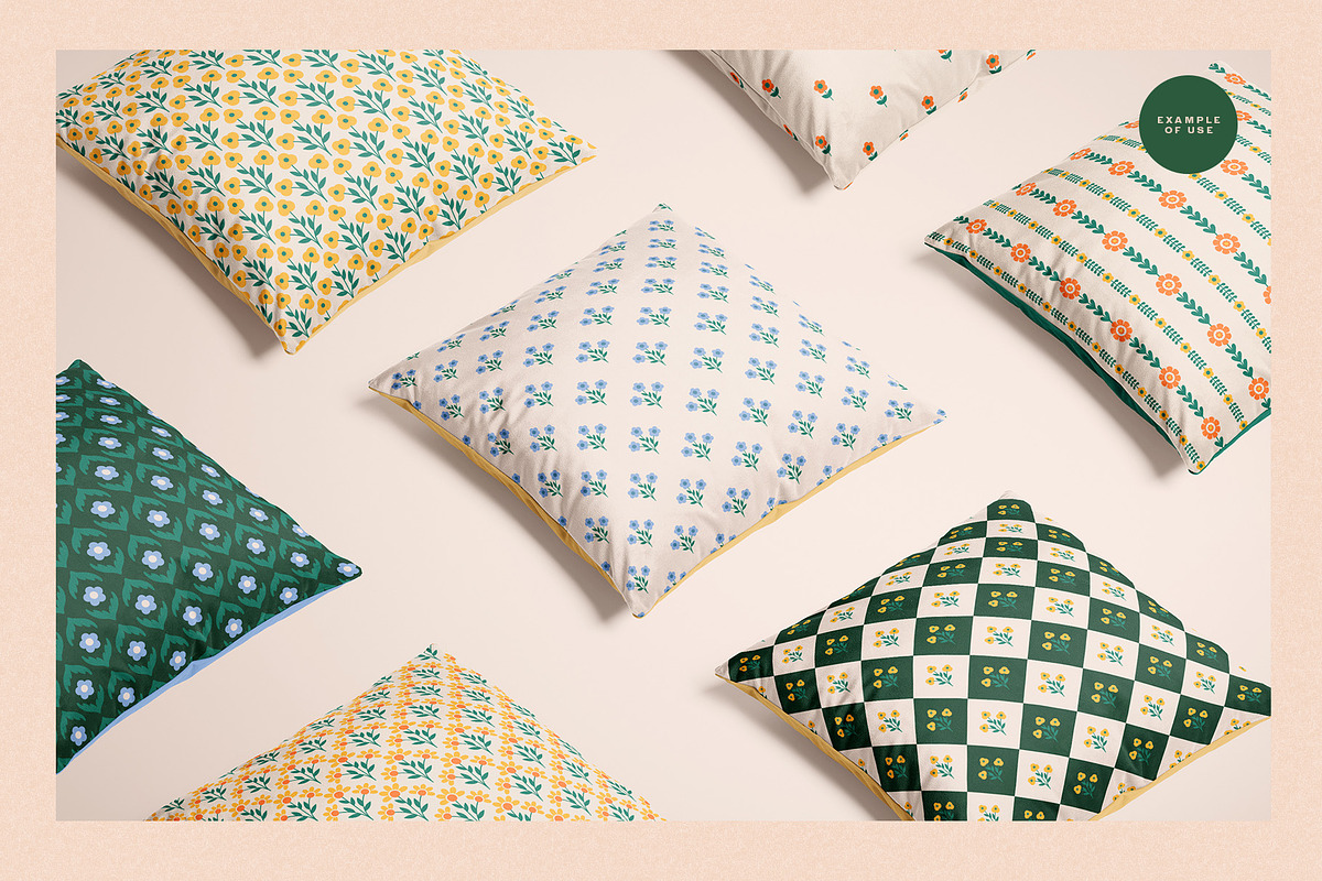 Blossom - Patterns, Shapes & Frames, a Pattern Graphic by Basia Stryjecka (Photo 25 of 35)