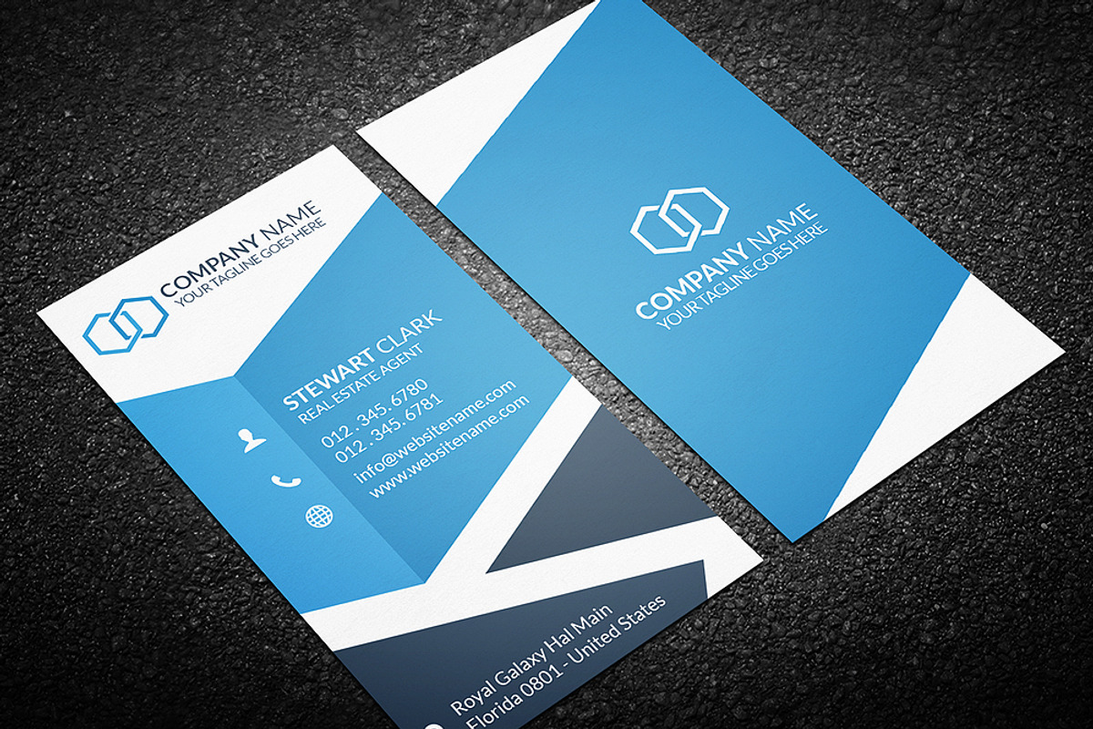 Real Estate Business Card Template, a Business Card Template by Shahjhan (Photo 2 of 3)