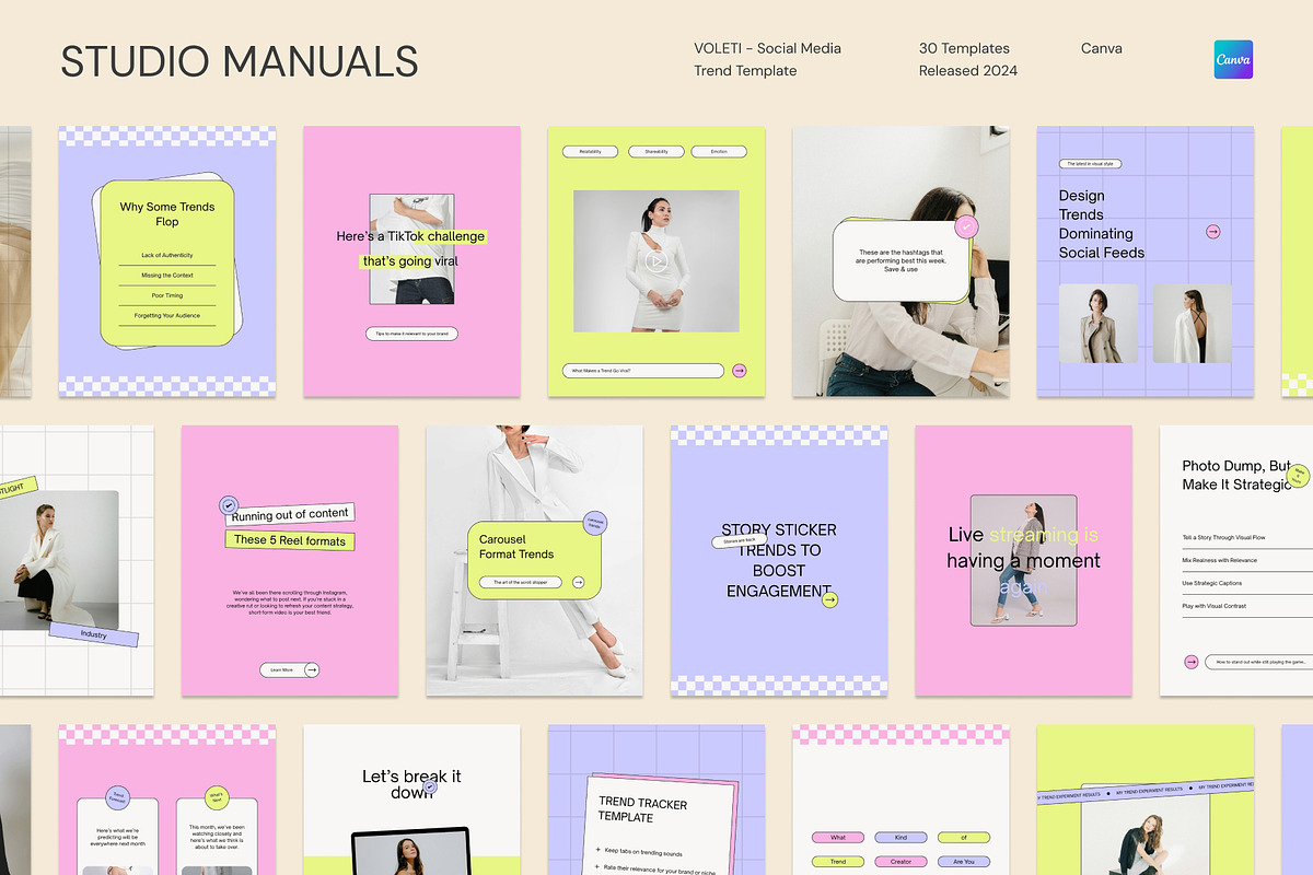 VOLETI - Social Media Trend Template, a Social Media Template by Studio Manuals (Photo 4 of 8)