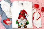 Christmas Gnome Png, Valentine's Day, an Illustration by Canvas Craft (Thumbnail 6 of 7)