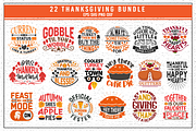 Thanksgiving quotes svg bundle, a Graphic by Uniquesvg99 (Thumbnail 1 of 5)