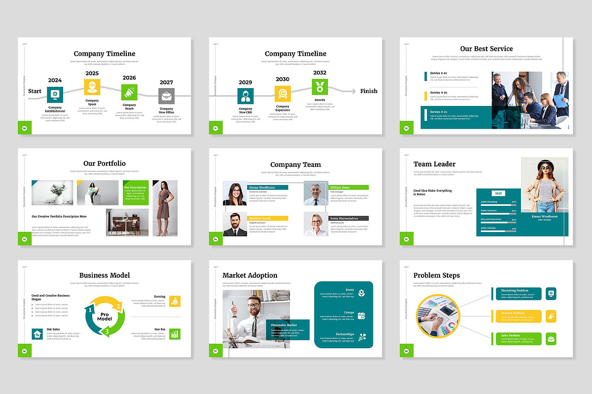 Creative Business Presentation PPT, a Presentation Template by Mighty-Slide (Photo 4 of 5)