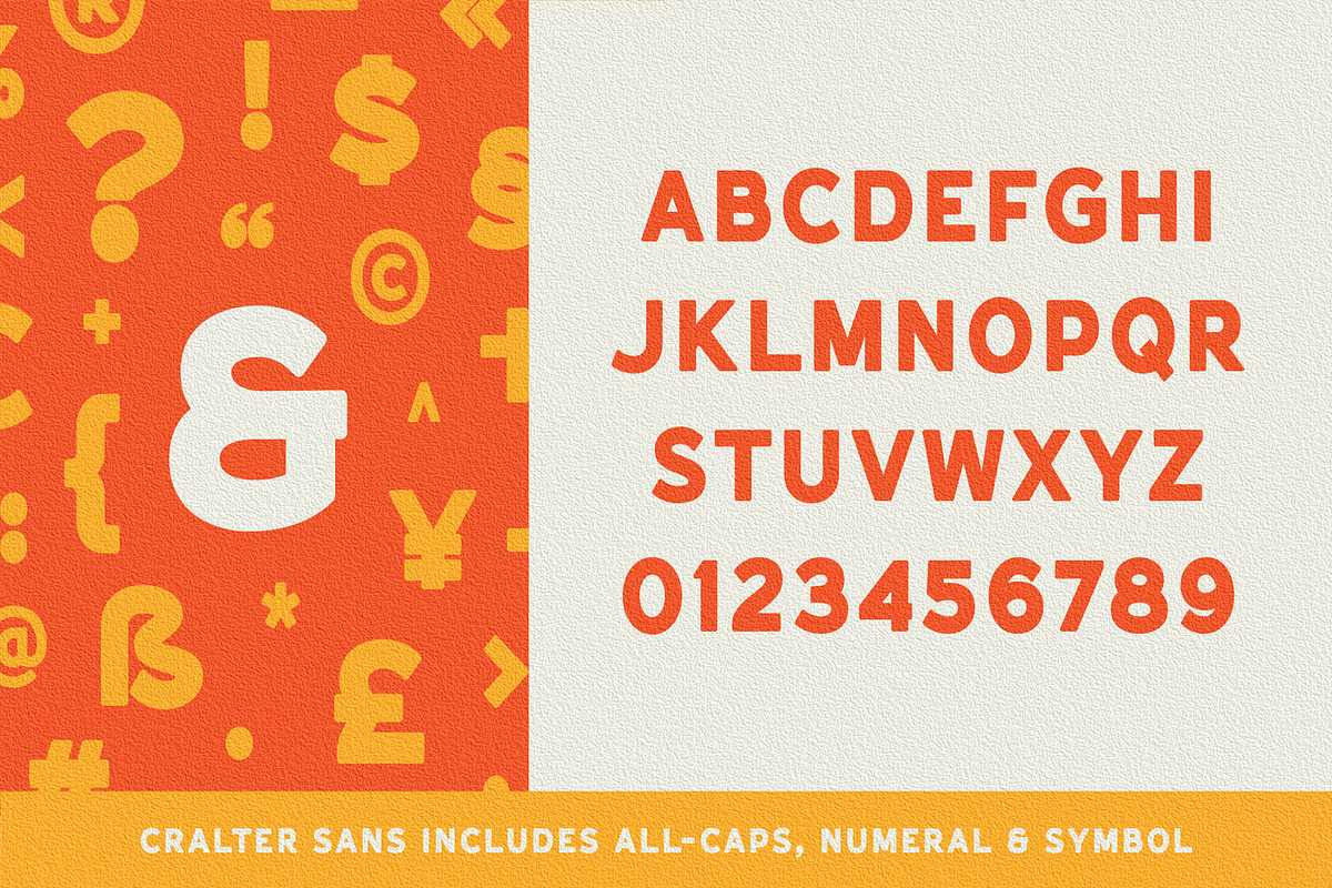 Cralter - Display Font, a Sans Serif Font by Edignwn Type (Photo 10 of 11)