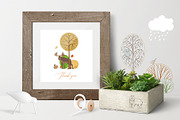 Woodland Animals Pack, an Animal Illustration by MaljukArt (Thumbnail 15 of 15)