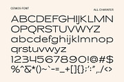 Cenios - Expanded Sans Serif, a Sans Serif Font by Craft Supply Co. (Thumbnail 8 of 8)