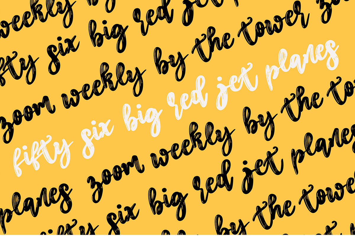 Croissant Lover - Brush Font, a Script Font by erlosDESIGN (Photo 12 of 14)