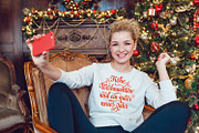Frohe Weihnachten Christmas svg, an Object Graphic by Zoya Miller (Thumbnail 9 of 9)