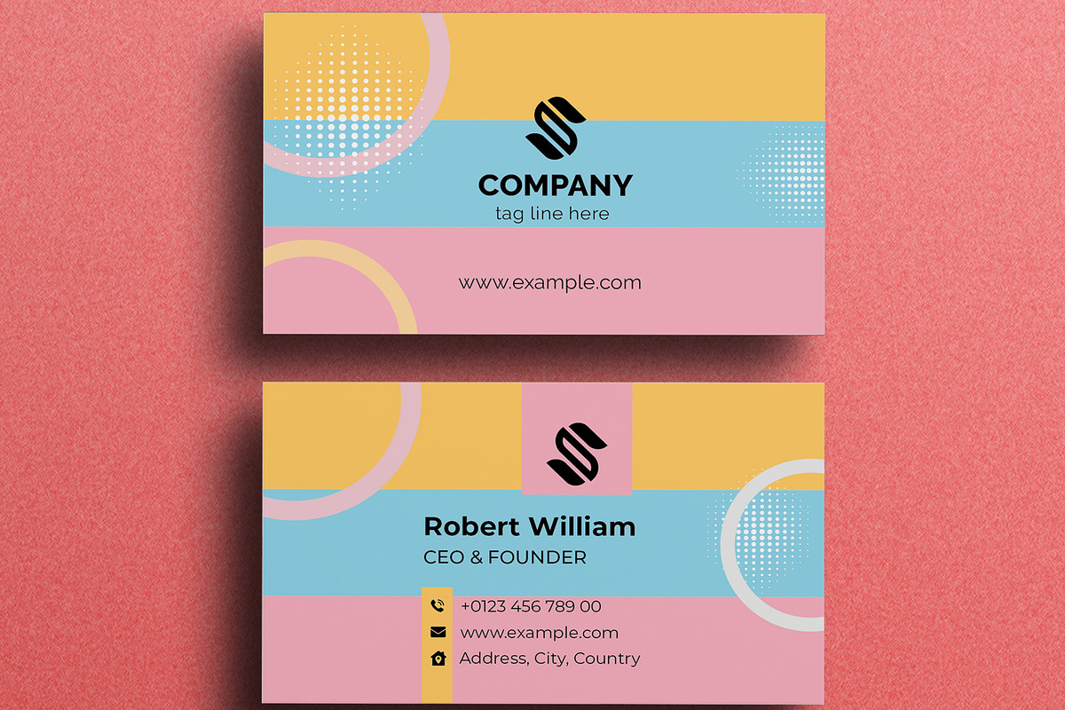 Fashion Style Business Card Design, a Business Card Template by MightyDesign (Photo 2 of 6)
