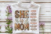 She is Mom Christian Mothers Day, a Seasonal Illustration by Sublimation Artist (Thumbnail 3 of 9)